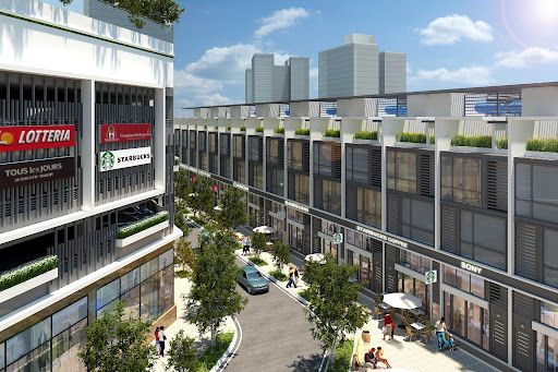 Cần bán shophouse căn góc dãy Viễn Đông hướng Đông Bắc mặt tiền rộng Vinhomes Global Gate Đông Anh